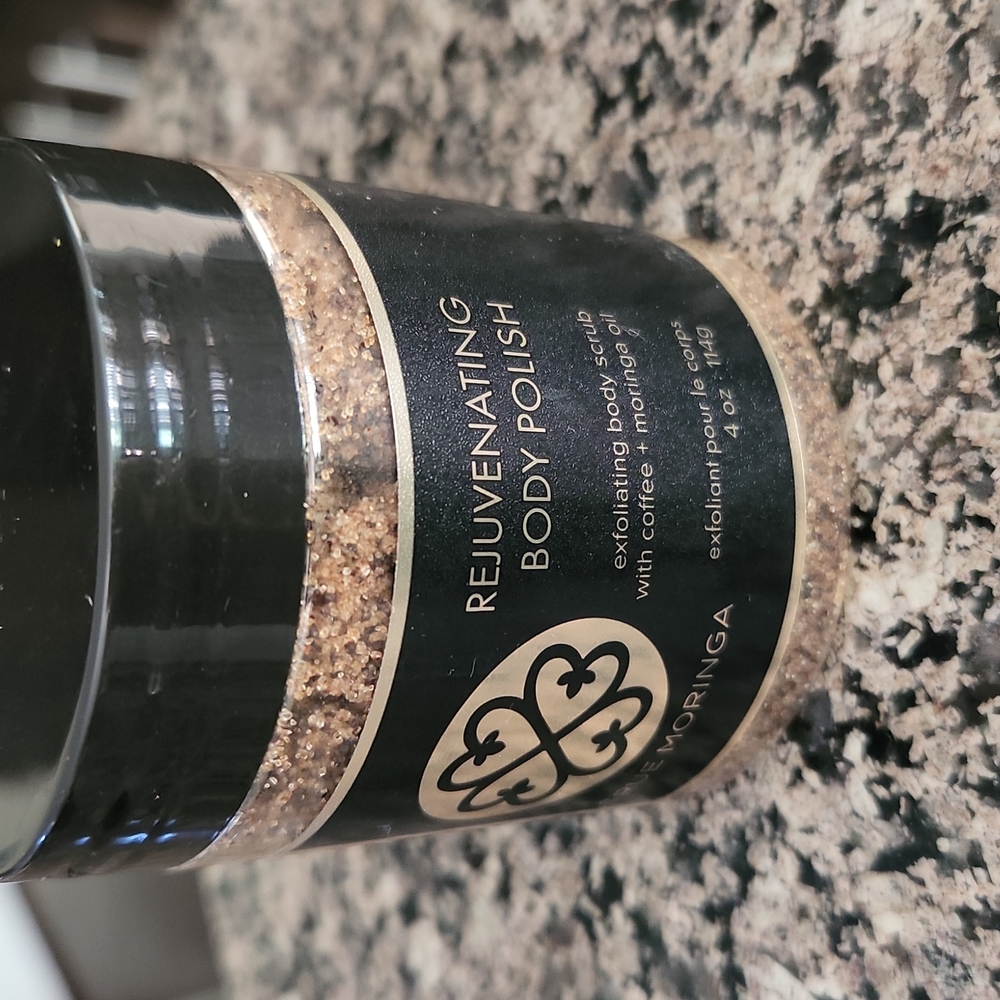 True Moringa Rejuvenating Body Polish 4oz